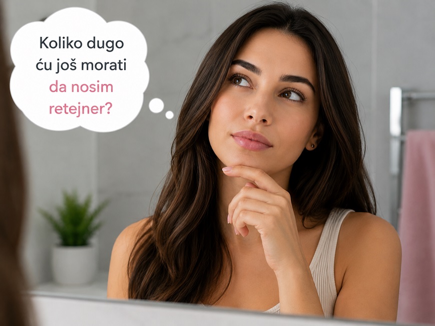 Pacijentkinja se pita koliko jos dugo ce morati da nosi retejner