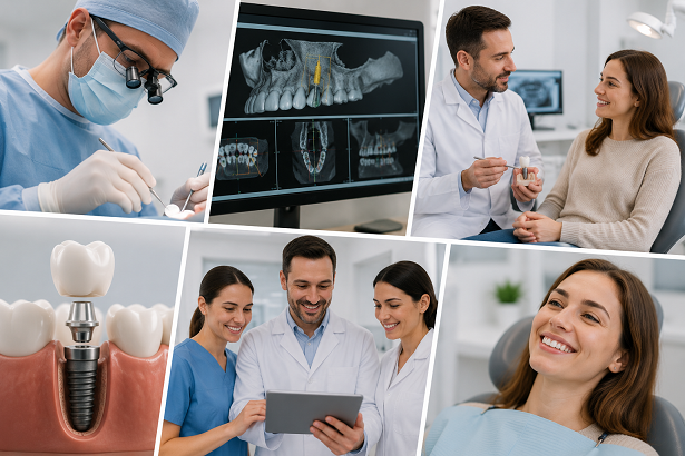 Plan terapije implantatima u vise slika 