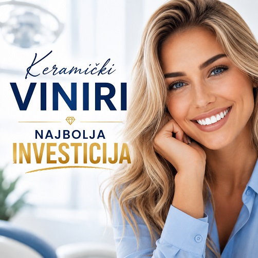 Lepa devojka koja kaze da su keramicki viniri najbolja investicija