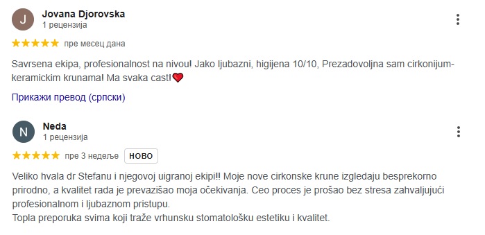Recenzije za cirkon keramicke krune
