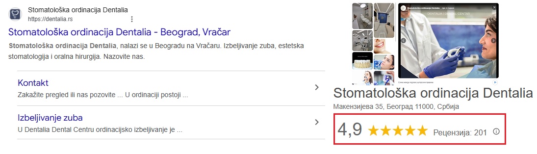 Stomatoloska ordaincija Dentalia recenzije