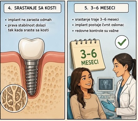faze posle ugradnje implantata 2